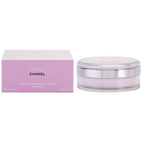 chance chanel body cream.